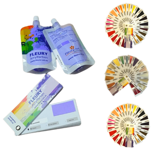 FLEURY Acrylfarben - Farbkarte