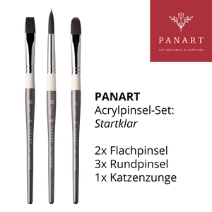 PANART Acrylpinsel-Set: Startklar