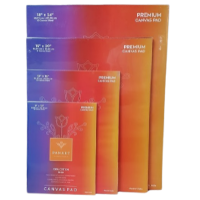 Canvas Pad, 380g/m2, 45x61cm/18x24zoll, 10 Blatt