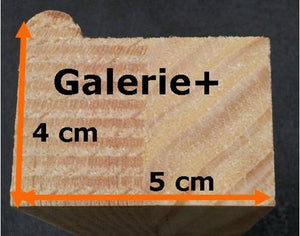 Keilrahmen 20x140 cm (4cm)