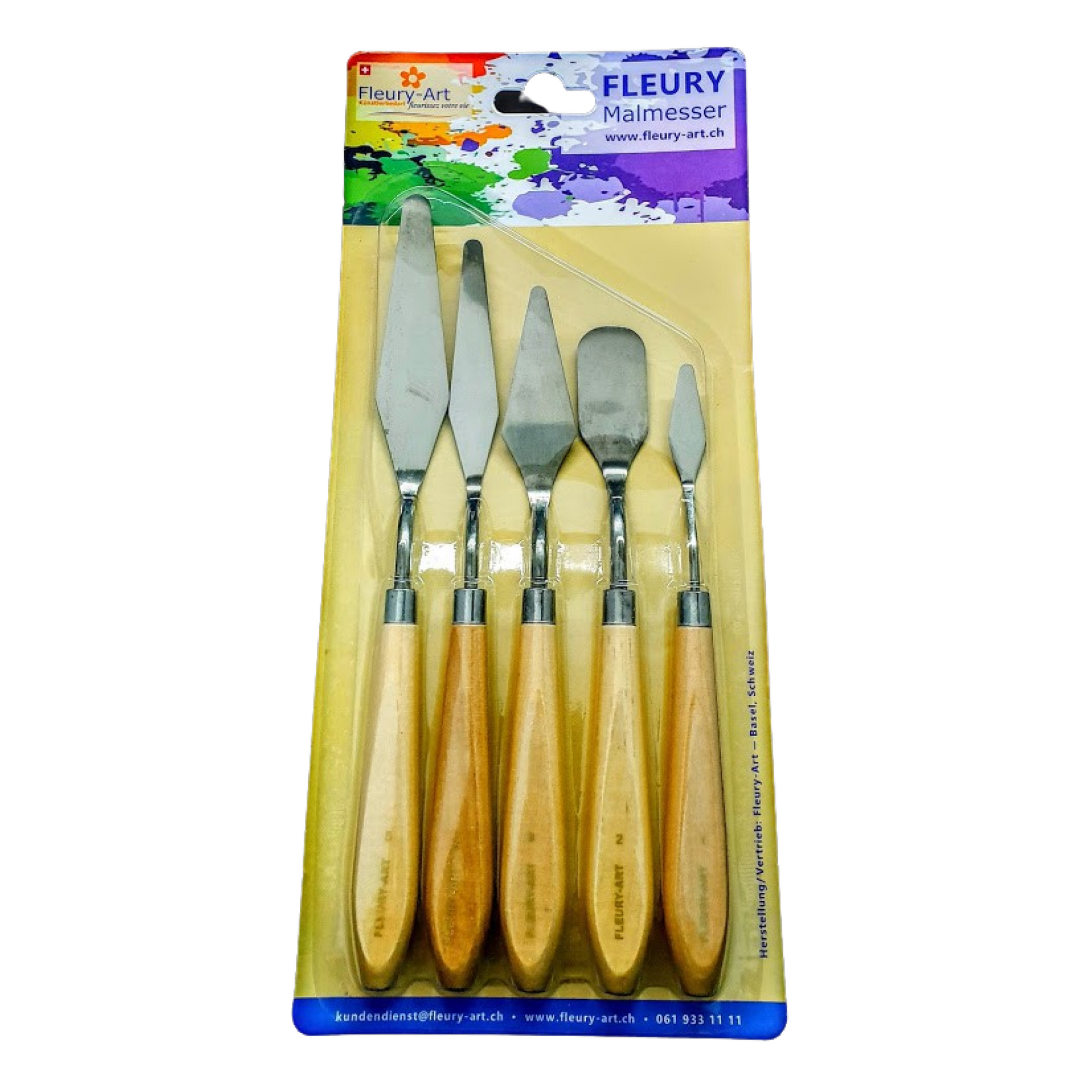 FLEURY Malmesser-Set (5teilig)