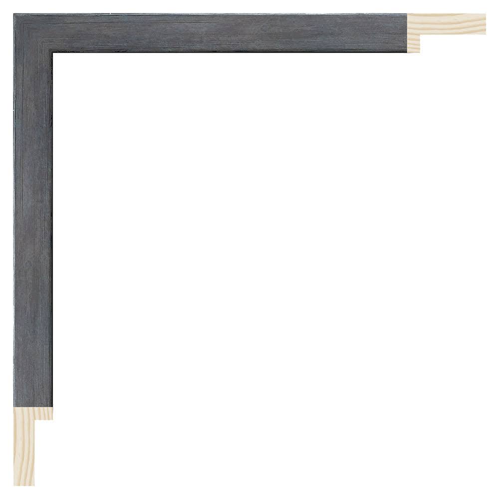 Bilderrahmen nach Mass · Holz G150-552 · Anthrazit · Bildmass 50 × 99 cm · Ansicht 1