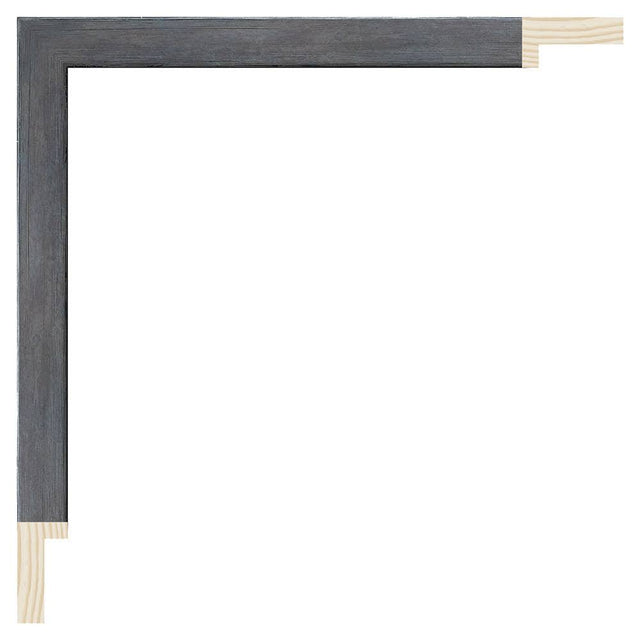 Bilderrahmen nach Mass · Holz G150-552 · Anthrazit · Bildmass 50 × 99 cm · Ansicht 1