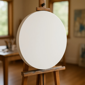 Keilrahmen bespannt (rund)