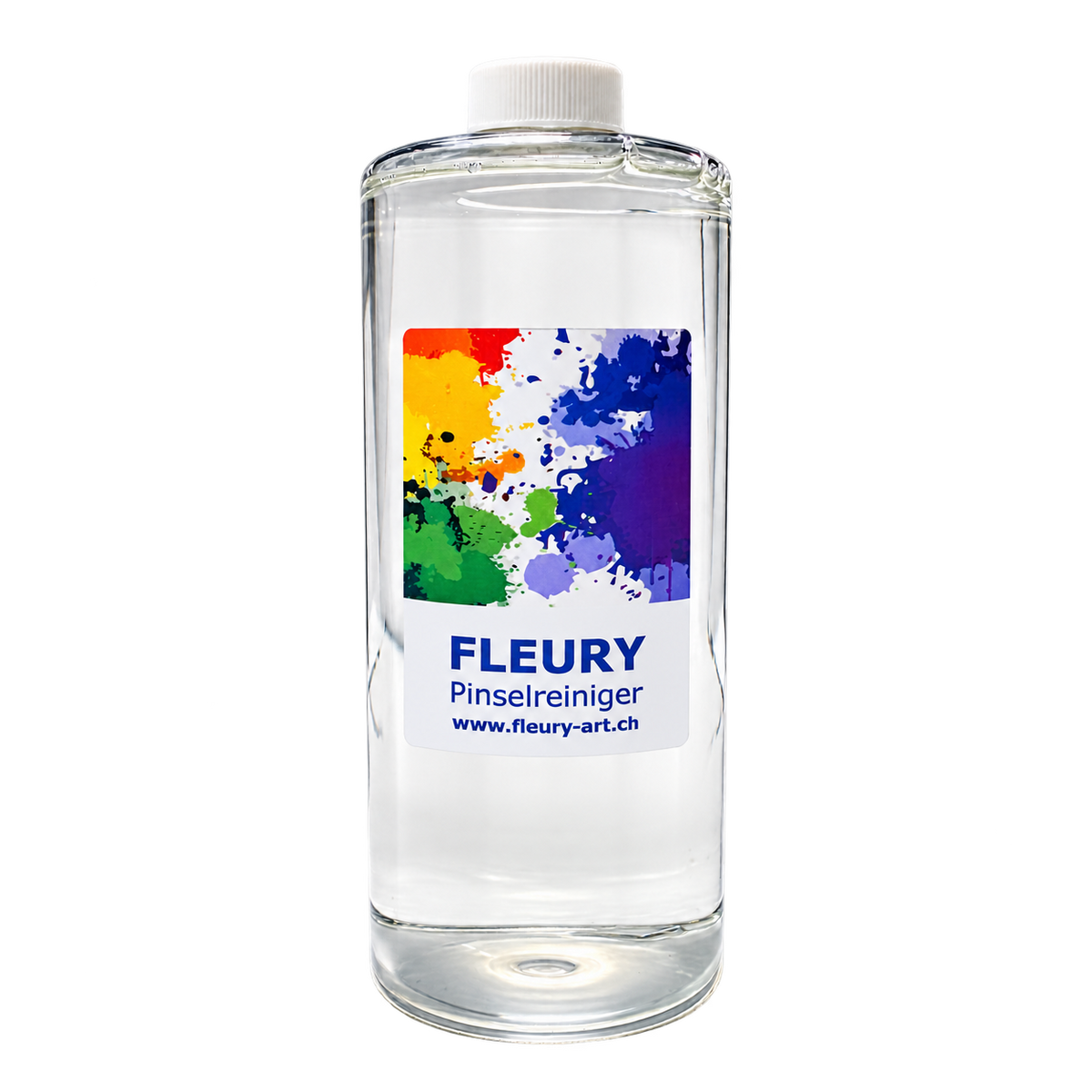 FLEURY Pinselreiniger – freigestellte 1-Liter-Flasche