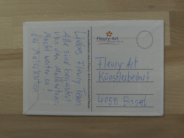 Pack de 50 cartons à peindre 17.6 x 25 cm A5 (carte postale)
