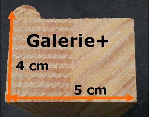 Keilrahmen 40x195 cm (4cm)