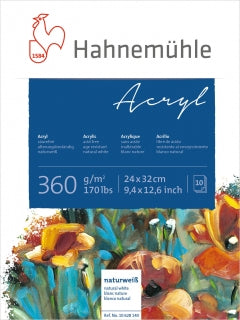 Acryl Block, 360g-m2, 24x32cm, 10 Blatt