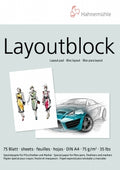Blocco layout, 75 g/m2, A4, 75 fogli