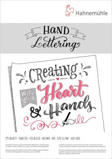 Hand Lettering Block, 170g-m2, A5
