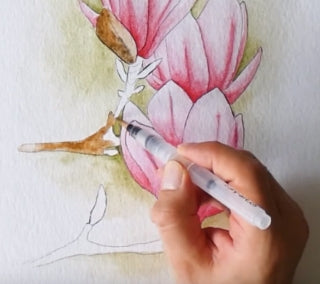 Wassertankpinsel - Waterbrush 2er Set