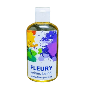 reines Leinöl für die Ölmalerei