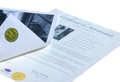 Echtheitszertifikate (25 Blatt + 50 Hologramme) inkl. Registrierung in Künstlerdatenbank