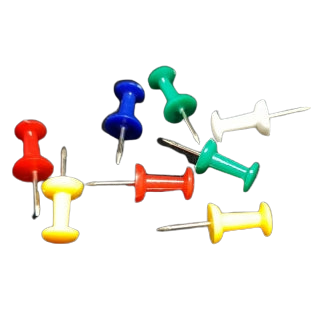 Pin Reissnagel für Pouring Maltechnik (8 Stück)