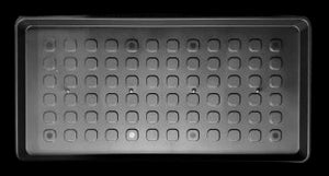 Kunststoff Wanne für Pouring Maltechnik (38x75cm)