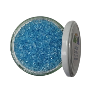 Deko Glassteine (Blau, 250g)