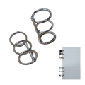 3er Ringhalterung passend zu Resin Silikonform AM139-A6+A5 (10 Stück)