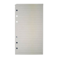A5 Papier liniert (45 Blatt), mit 3er Lochung passend zu Resin Silikonform AM139-A5