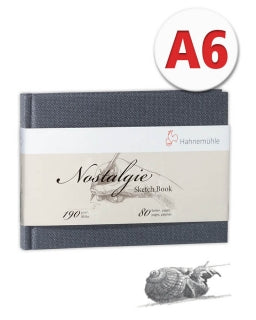 Skizzenbuch, 190g-m2, Format A6 quer, 40 Blatt