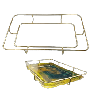 Metallgestell für Tablar (Gold) passend zu Silikonform AM651