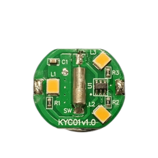 LED Chip inkl. Batterie für Resin Glühbirne (AM1252-LED)