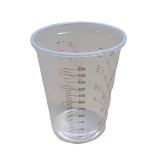 Mess- und Mischbecher 0.55 Liter (12 Stück)